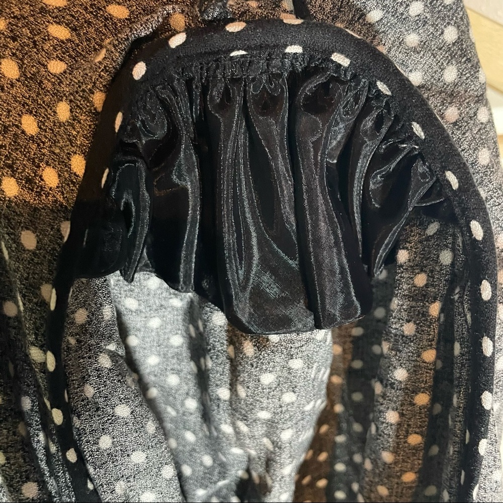 WeWoreWhat Black and White Polka Dot Jumpsuit - Picture 8 of 8